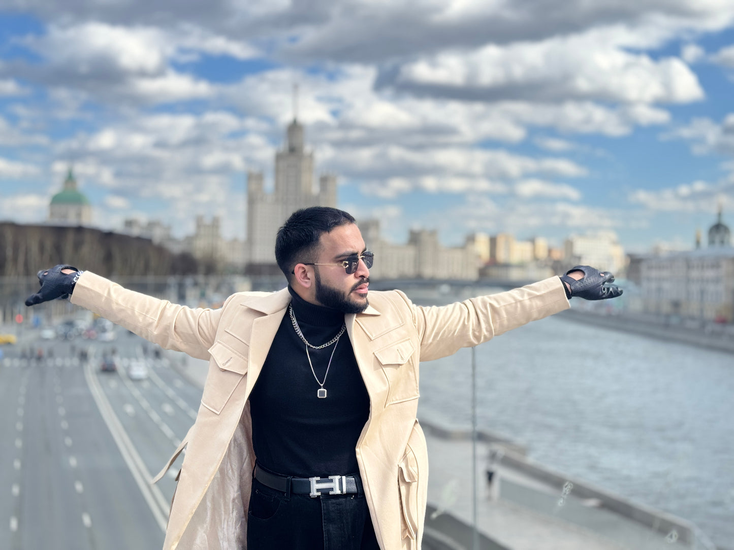 Beige Long Coat