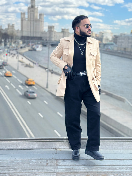 Beige Long Coat