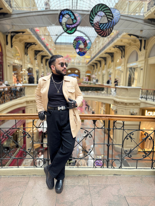 Beige Long Coat