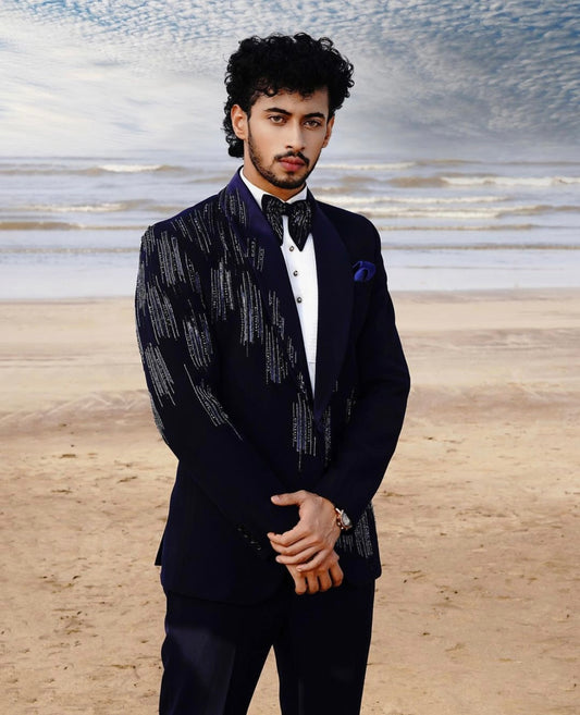The Regal Hand-Embroidered Tuxedo