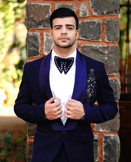 The Regal Hand-Embroidered Tuxedo