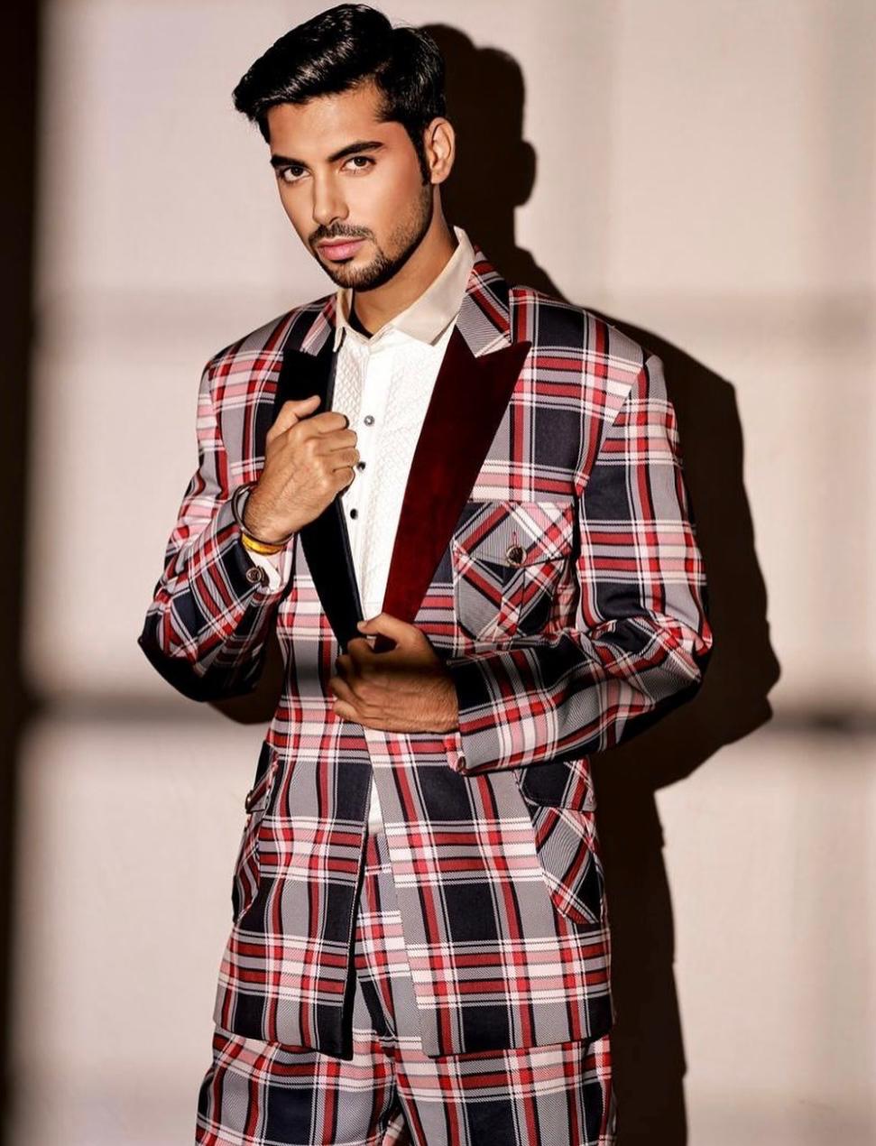 Mohit Kapoor in Our Check Blazer