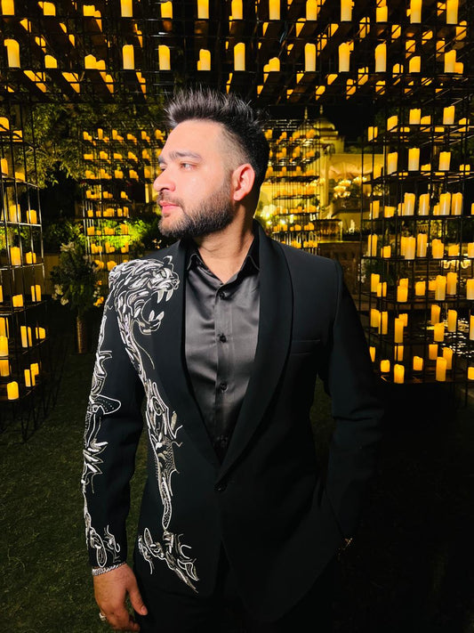 Bespoke Luxury: Handcrafted Wedding & Party Blazer set